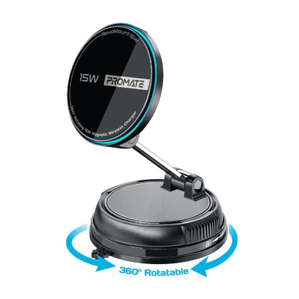 Picture of SecureGrip 360 Cradleless 15W MagSafe Compatible SmartPhone Charger Mount