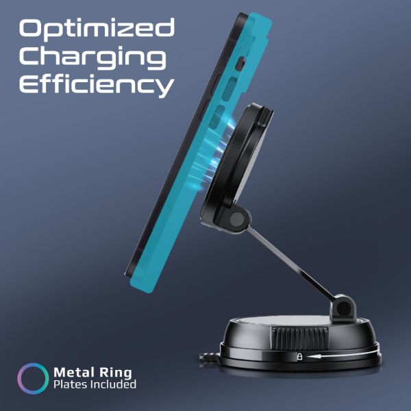 Picture of SecureGrip 360 Cradleless 15W MagSafe Compatible SmartPhone Charger Mount