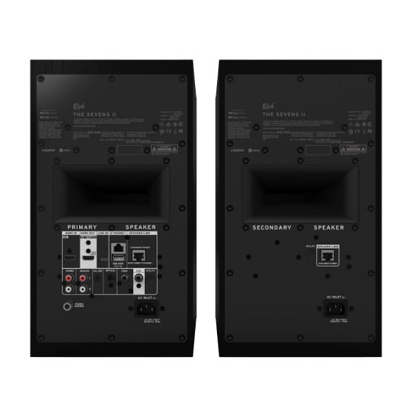 Picture of The Sevens II 6.5" Powered Book Shelf Speakers - EBONY