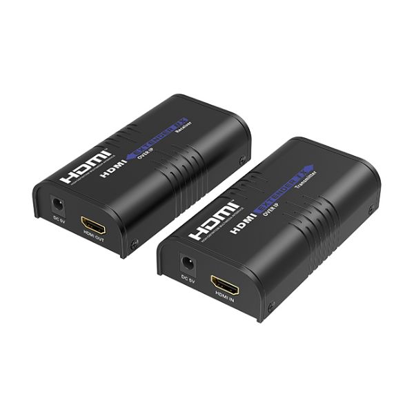 Picture of HDMI Over IP Extender Supports Cat5E/6, Many-to-Many Transmitter & Receiver Kit