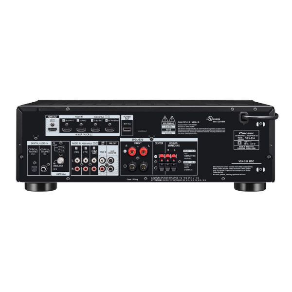 Picture of 5.2 Channel AV Receiver Amplifier. 150 Watts per Chann 2x Subwoofer Preout 5x HDMI (4