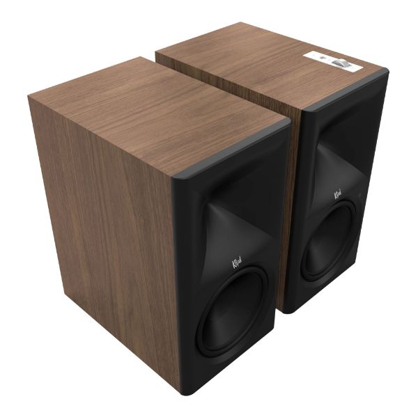 Picture of The Nines II 8" Powered Book Shelf Speakers - WALNUT