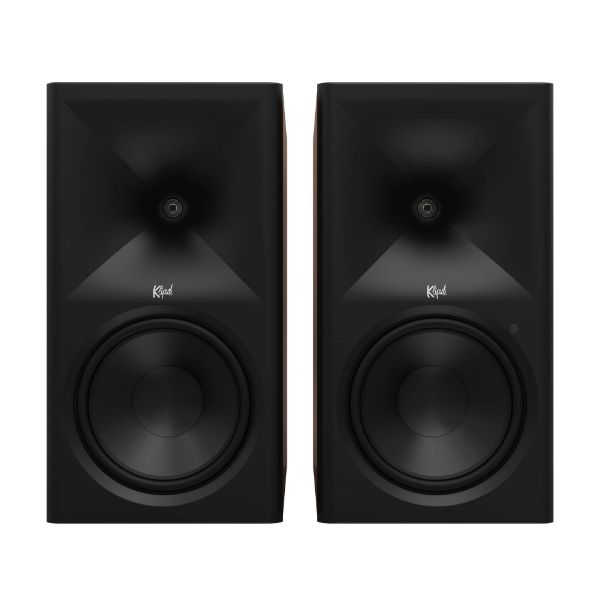 Picture of The Nines II 8" Powered Book Shelf Speakers - WALNUT