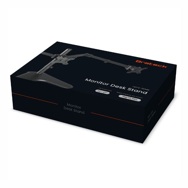 Picture of 13''-27'' Triple Monitor Economy Desk Mount Stand Detachable VESA Max 7kgs Per