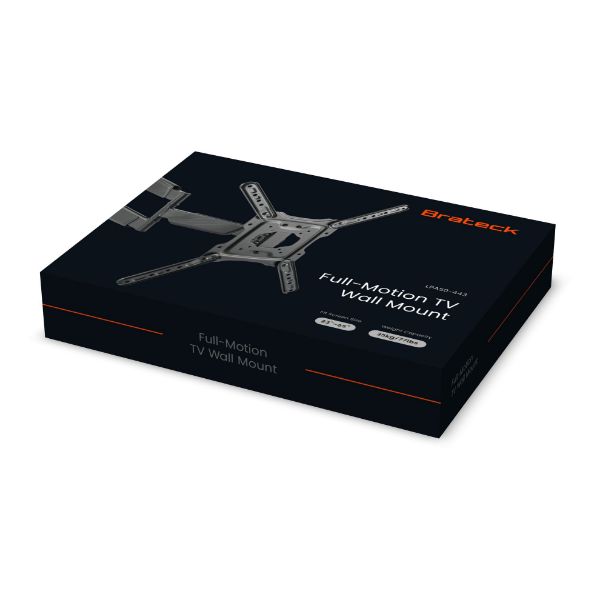 Picture of 23''-55'' Full motion TV wall mount bracket Extend tilt & swivel. VESA Support