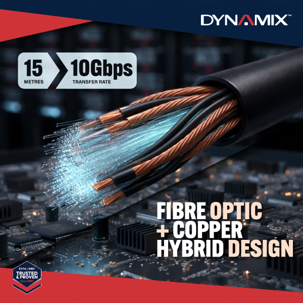 Picture of 15M USB 3.2 Right-Angled Type C to C Hybrid Active Optical Cable