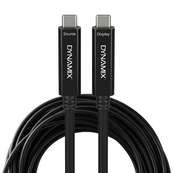 Picture of 10M USB 3.2 Full Featured Type C to C Hybrid Active Opti Cable