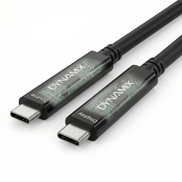 Picture of 15M USB 3.2 Full Featured Type C to C Hybrid Active Opti Cable