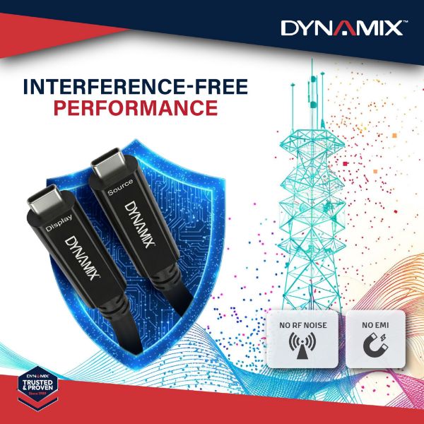 Picture of 15M USB 3.2 Full Featured Type C to C Hybrid Active Opti Cable