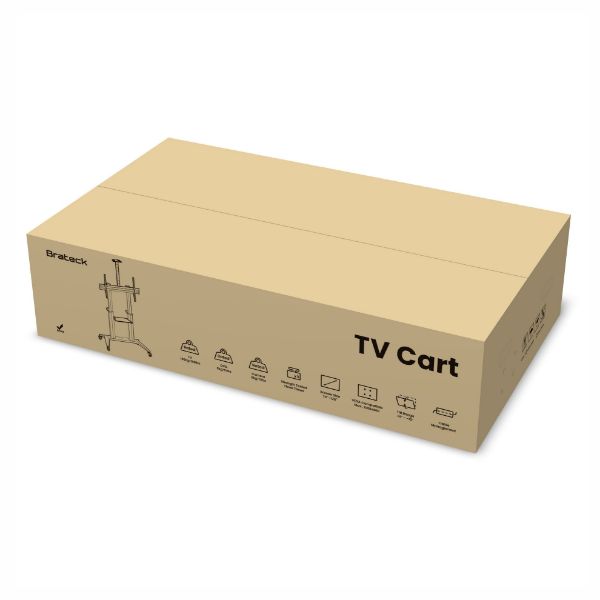 Picture of 70''-120'' Large Screen Ultra-strong Mobile TV Cart Max Load 140Kgs