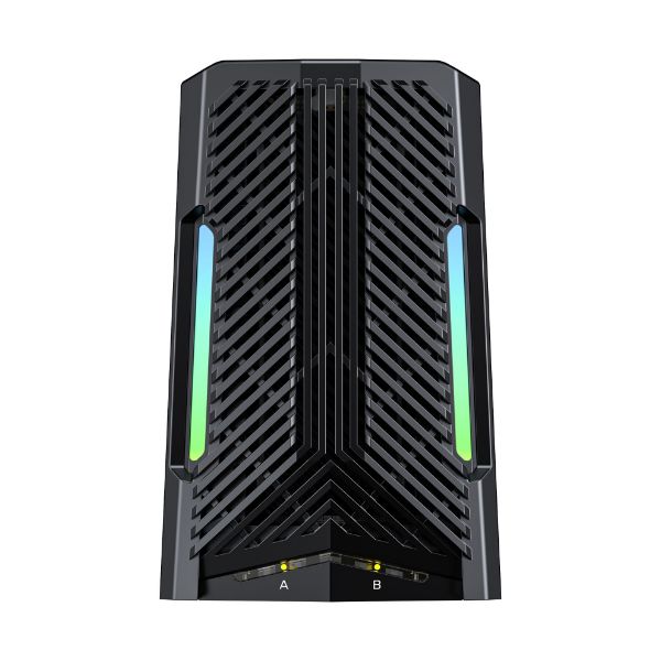 Picture of USB-C Enclosure Docking Station. Supports Read/writing of 2.5”/3.5” SATA Drives.