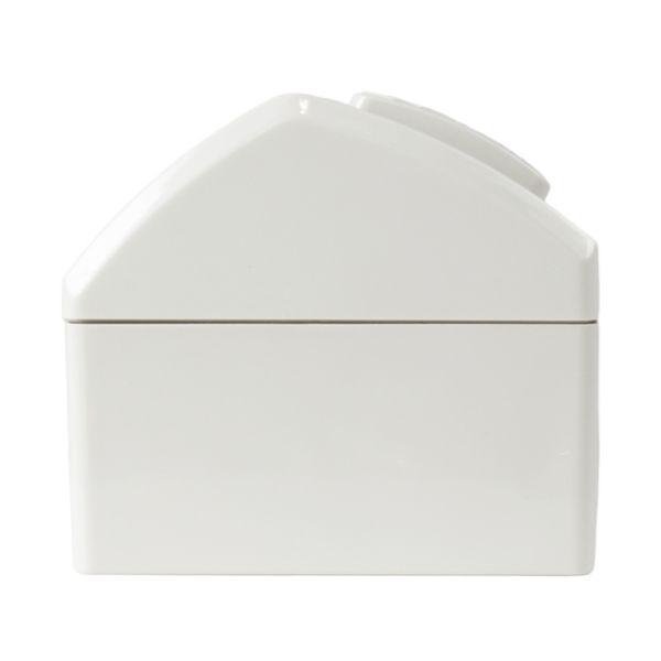 Picture of Weatherproof Single IP53 Outlet. Grey Heavy Duty 10A