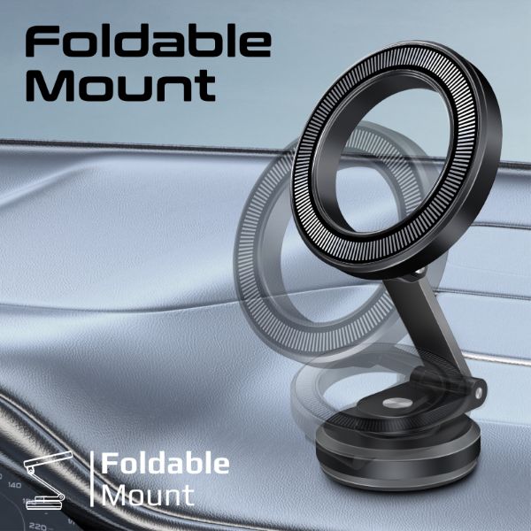 Picture of MagGrip 360 Cradleless Foldable Magnetic Ring phone Holder- Black