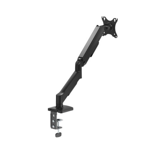 Picture of 17"-32" Single Monitor Mechanical Spring Monitor Arm. Max Load 9Kgs,  Black