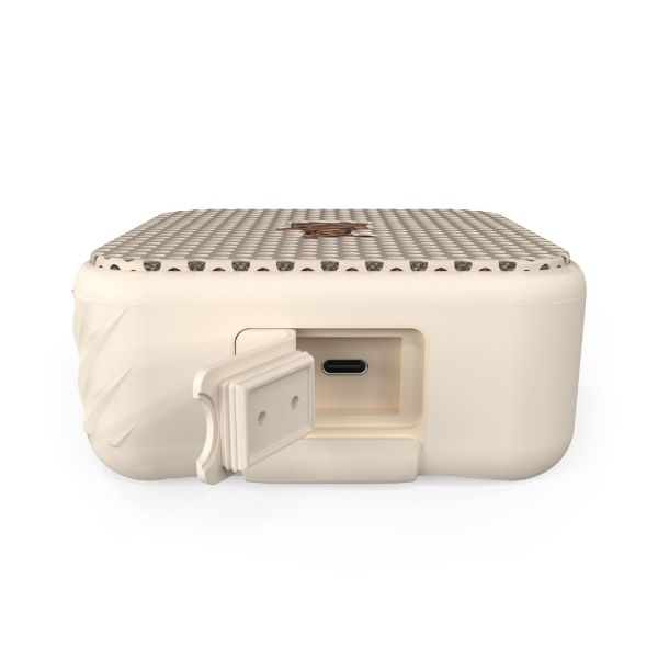 Picture of Austin Portable Bluetooth Speaker. 12 Hour Playtime Cream Color