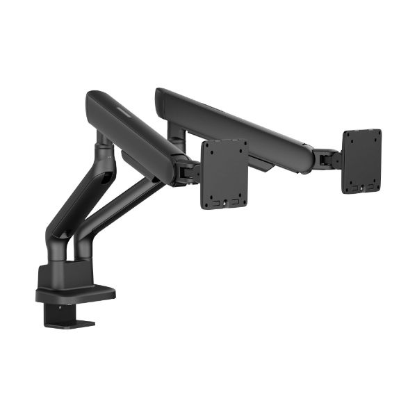 Picture of 17"-35" Elite Dual Screen Mechanical Spring Monitor Arm. Max Load 2x 11Kgs, Black