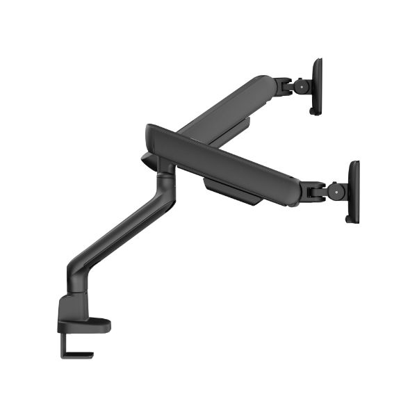 Picture of 17"-35" Elite Dual Screen Mechanical Spring Monitor Arm. Max Load 2x 11Kgs, Black