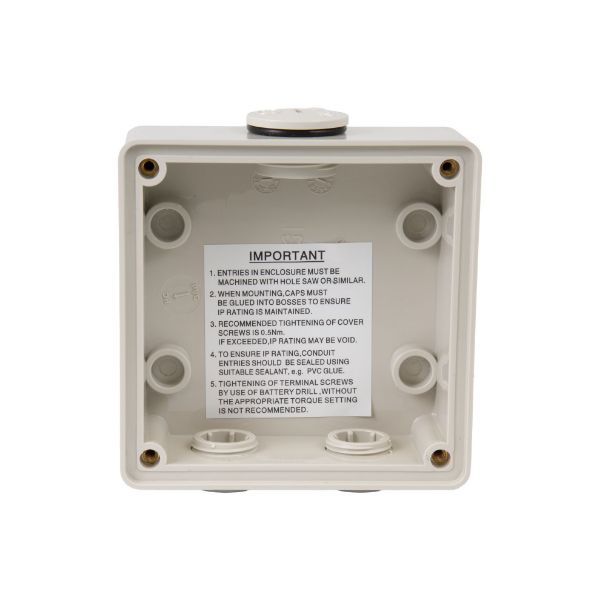 Picture of Appliance Inlet 3 Pin 10A Flat IP66 Stainless Steel Cover Fastening