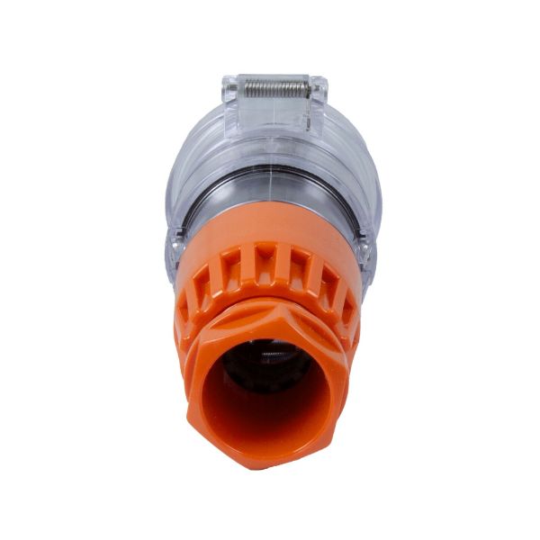 Picture of Extension Socket 5 Pin 32A Round IP66 Stainless Steel cover fastening