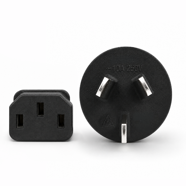 Picture of 4M 3-Pin Plug to IEC C13 Female Plug 10A Power Cord. 1.0mm copper core.