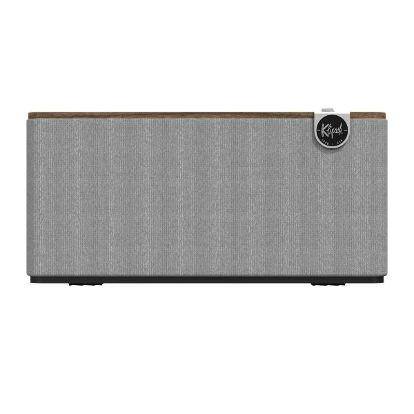 Picture of Three Plus Premium Bluetooth Speaker. 2.1 Stereo System. Walnut Color.