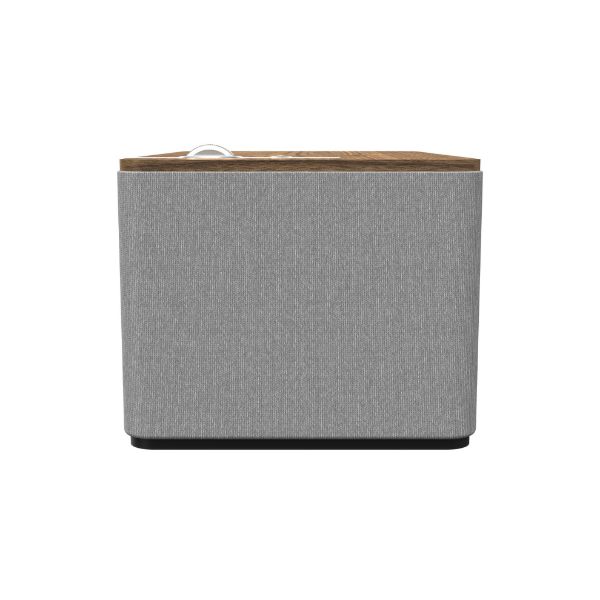 Picture of Three Plus Premium Bluetooth Speaker. 2.1 Stereo System. Walnut Color.