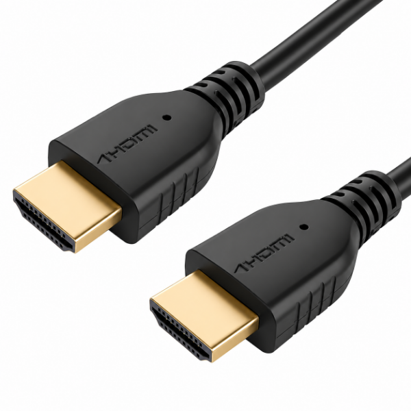 Picture of 0.5m HDMI 18Gbps Slimline Prem High-Speed Cable w/ Ethernet. Max Res: 4K2K@24/60Hz