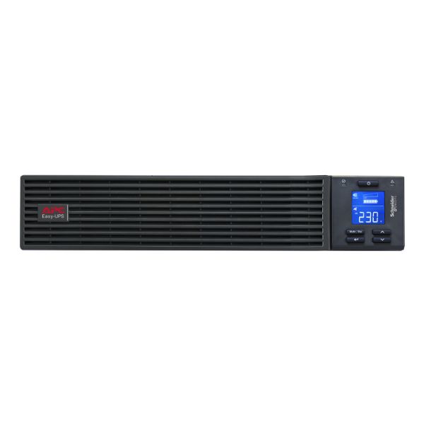 Picture of Easy UPS On-Line, 1000VA/900W, Rackmount 2U, 230V, 3x IEC C13 Intelli Card Slot, LCD