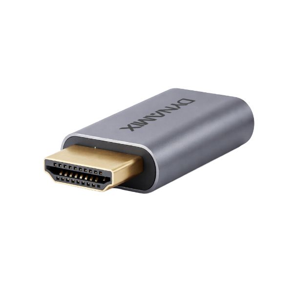 Picture of USB-C 4.0 Female to HDMI Male Adapter, Supports 8K60Hz Sliver Aluminium Shell.