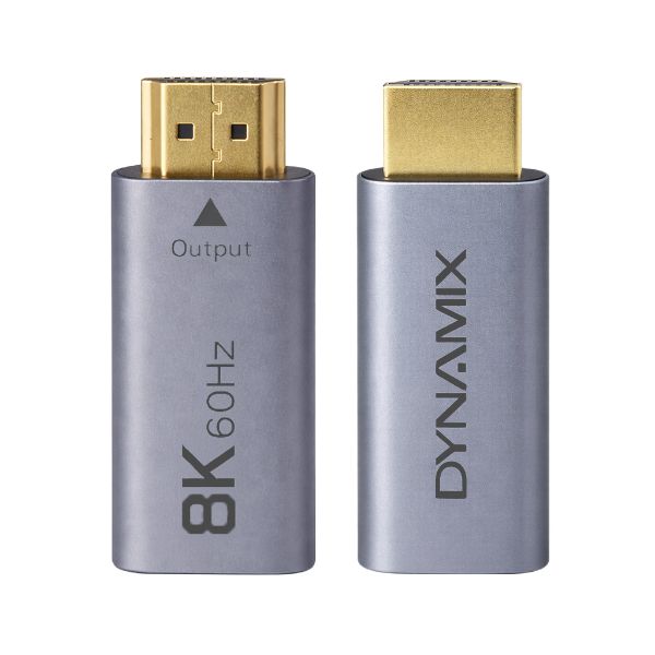 Picture of USB-C 4.0 Female to HDMI Male Adapter, Supports 8K60Hz Sliver Aluminium Shell.
