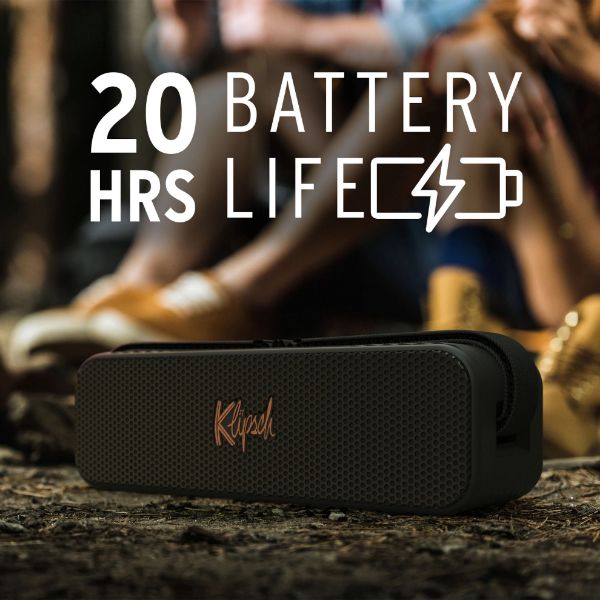 Picture of Detroit Bluetooth speaker 20 Hour battery Black Color