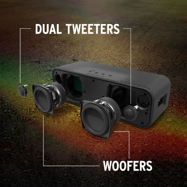 Picture of Detroit Bluetooth speaker 20 Hour battery Black Color