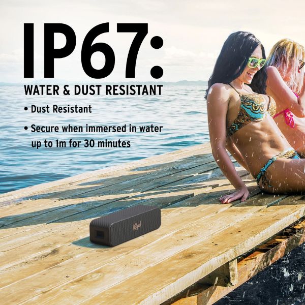 Picture of Detroit Bluetooth speaker 20 Hour battery Black Color
