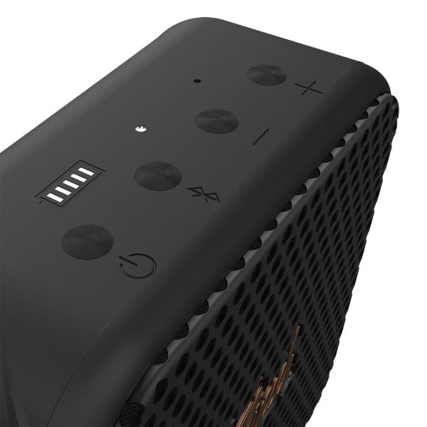 Picture of Austin Portable Bluetooth Speaker. 12 Hour Playtime Black Color