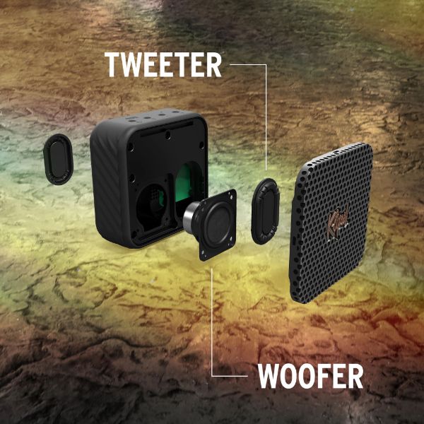 Picture of Austin Portable Bluetooth Speaker. 12 Hour Playtime Black Color