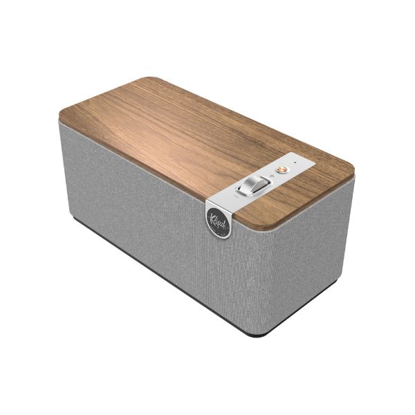 Picture of One Plus Premium Bluetooth Speaker. 2.1 Stereo System. Walnut Speaker.