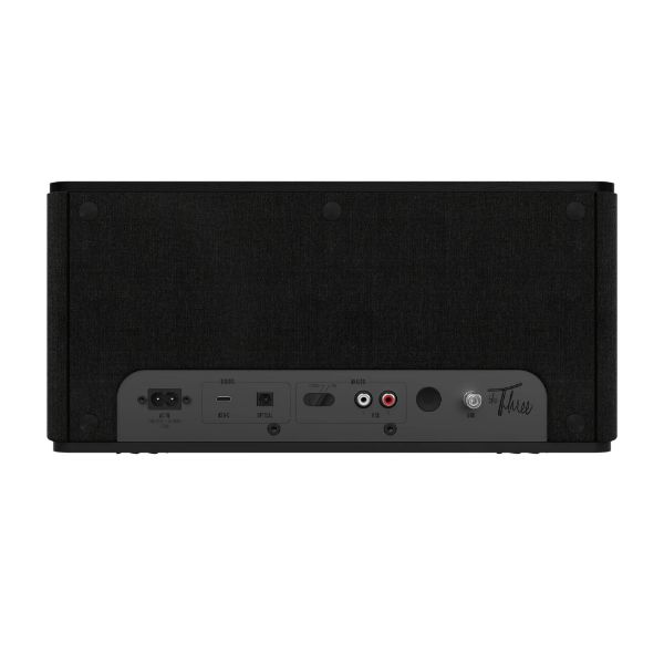 Picture of Three Plus Premium Bluetooth Speaker. 2.1 Stereo System. Black Color.
