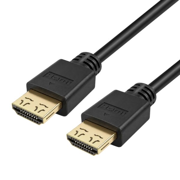 Picture of 3m HDMI High Speed 18Gbps Flexi Lock Cable w/ Ethernet. Max Res: 4K2K@30/60Hz.