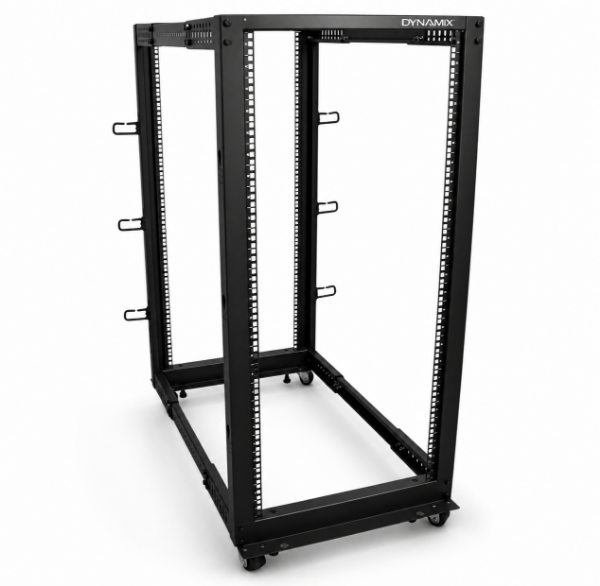 Picture of 27U 4 Post Depth Adjustable Open Frame Rack. Depth Adjust Range 692-1150mm.