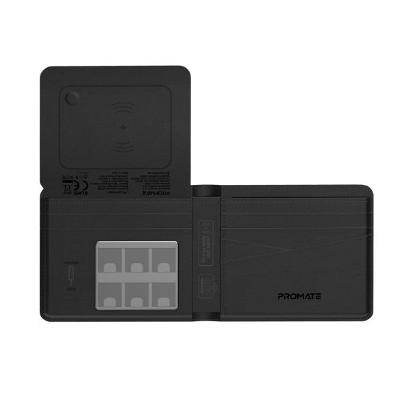 Picture of Anti-Loss Slim Leather Wallet With RFID Protection & Smart Tracking.