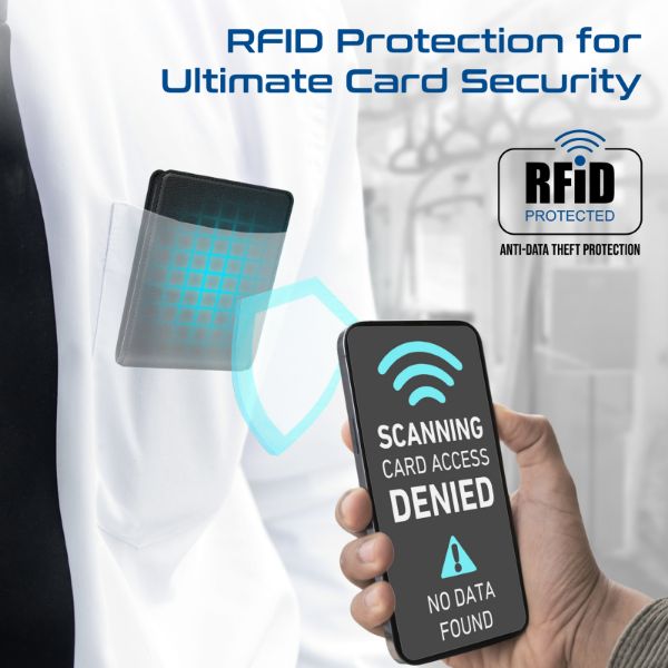Picture of Anti-Loss Slim Leather Wallet With RFID Protection & Smart Tracking.