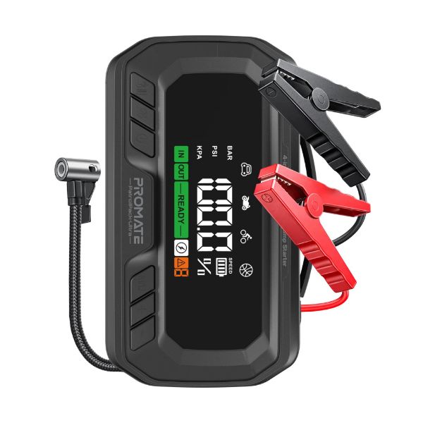 Picture of 3000A/12V High-Capacity Jump Starter with 150PSI Air Compress, 16000mAh PB