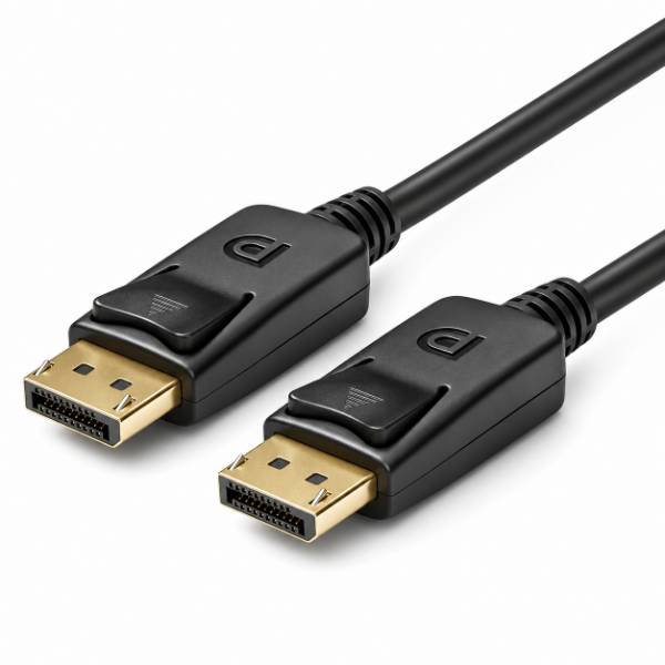 Picture of 0.5M DisplayPort V1.2 Cable w/ Gold Shell Connectors DDC Compliant. 4K60hz