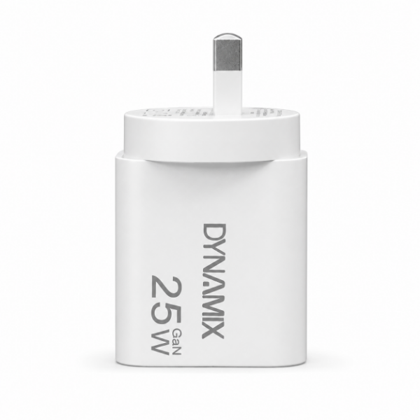 Picture of 25W 5V/3A GaN PD Wall Charger Dual USB-C & USB-A Ports