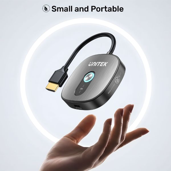 Picture of 4K30Hz Wireless HDMI Receiver Supports HDCP 1.4. Dual Band 50m Transmission