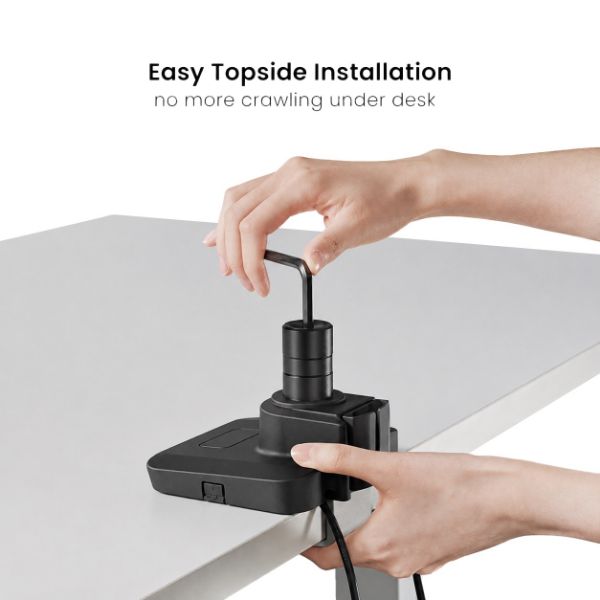 Picture of 17"-37" Heavy-Duty Dual Monitor Bracket (2x 20KGs)