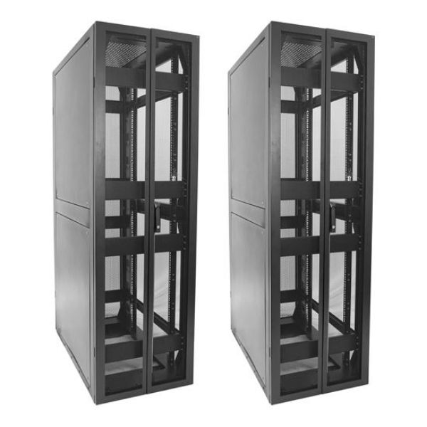 Picture of 22RU Seismic Cabinet 1000mm deep (800x1000x1200mm) Fully welded Dual pantry style