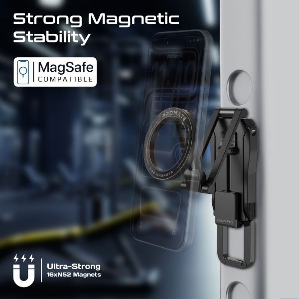 Picture of Multi-Function Magnetic Smart Phone Mount & Stand. 360 Rotation Arm, Ring Plate Inc