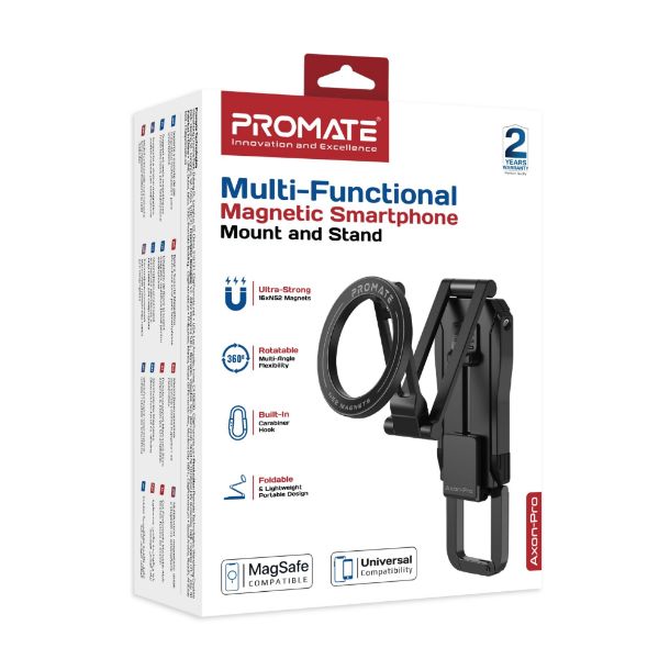 Picture of Multi-Function Magnetic Smart Phone Mount & Stand. 360 Rotation Arm, Ring Plate Inc
