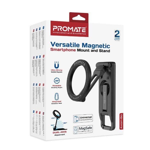 Picture of Versatile Magnetic Smartphone Mount & Stand. 360 Rotation Arm, Ring Plate Included